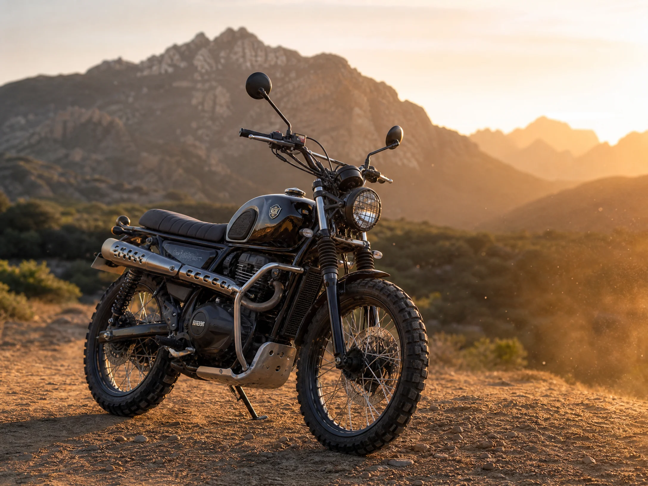 Scrambler越野风格‌改装​案例